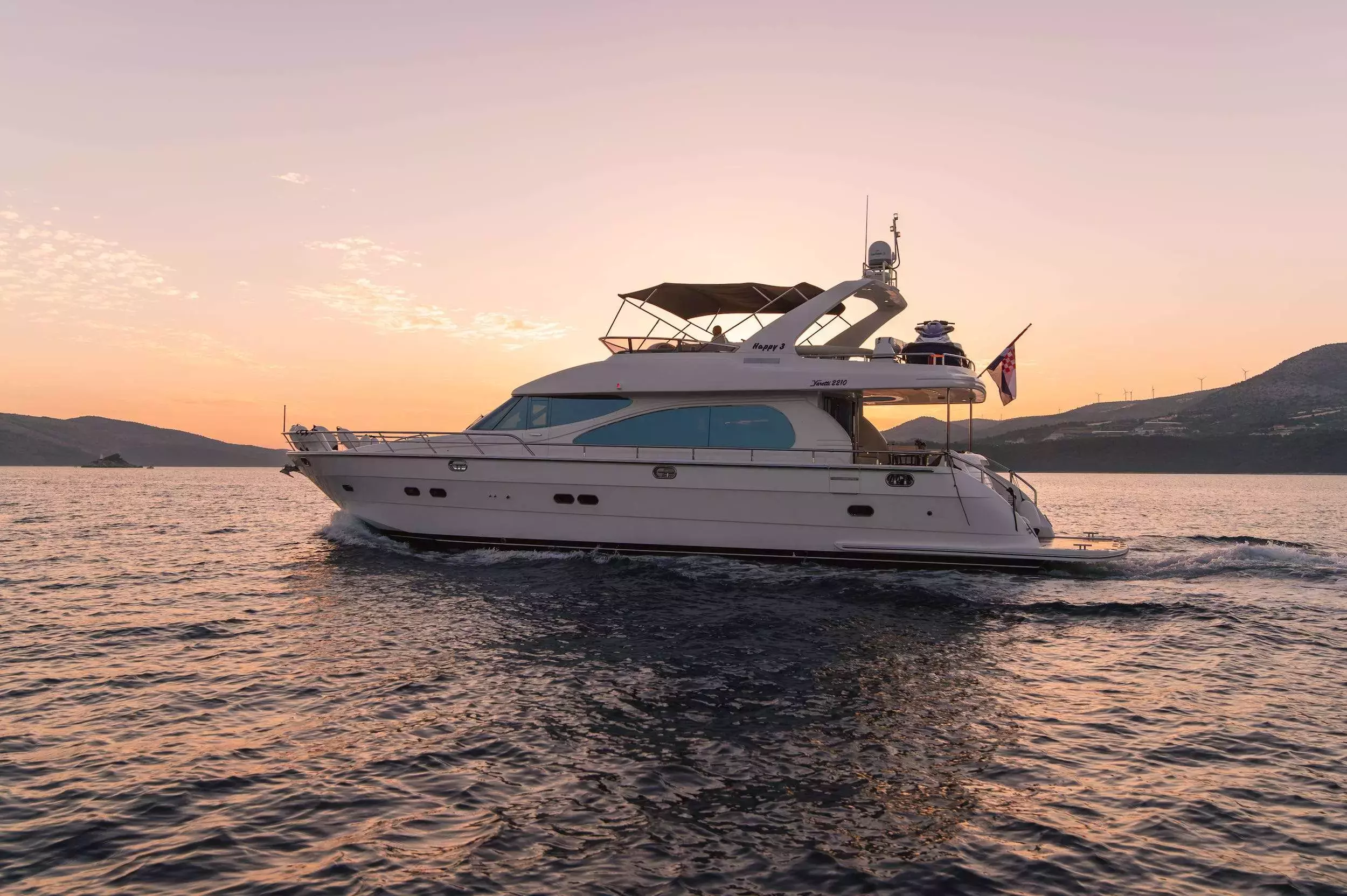 Happy 3 by Yachting Developments - Special Offer for a private Motor Yacht Charter in Budva with a crew