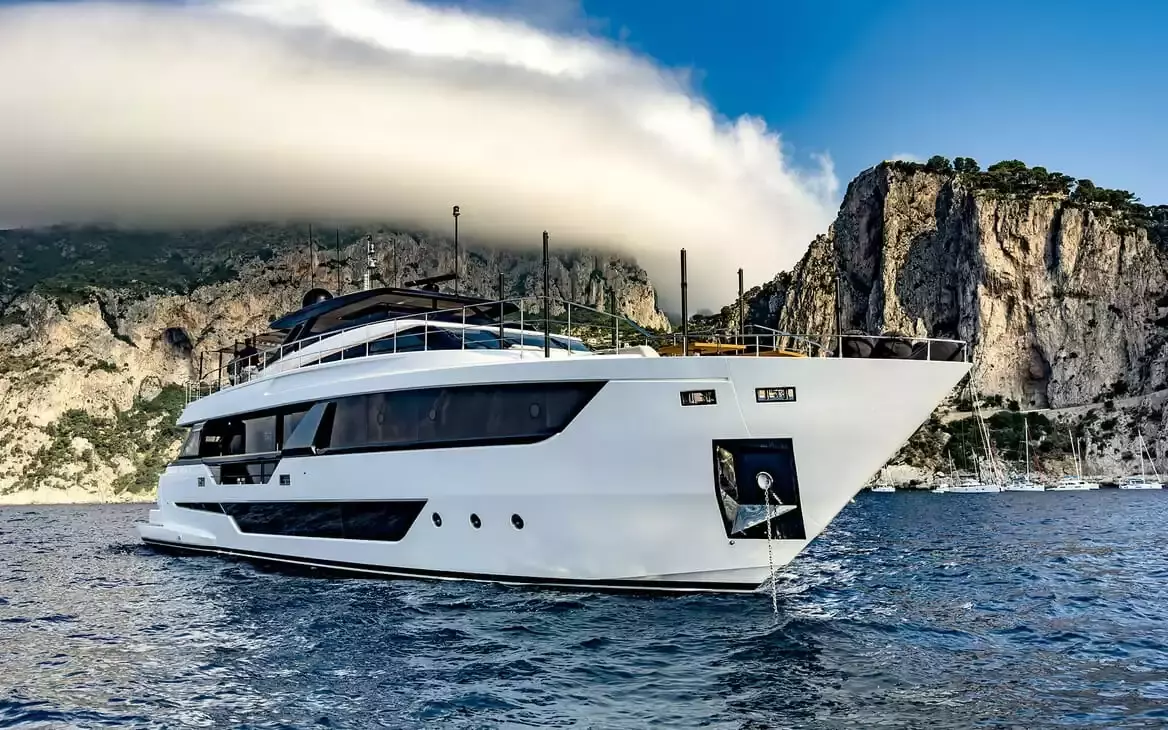 Isotta by Ferretti - Special Offer for a private Motor Yacht Charter in Budva with a crew