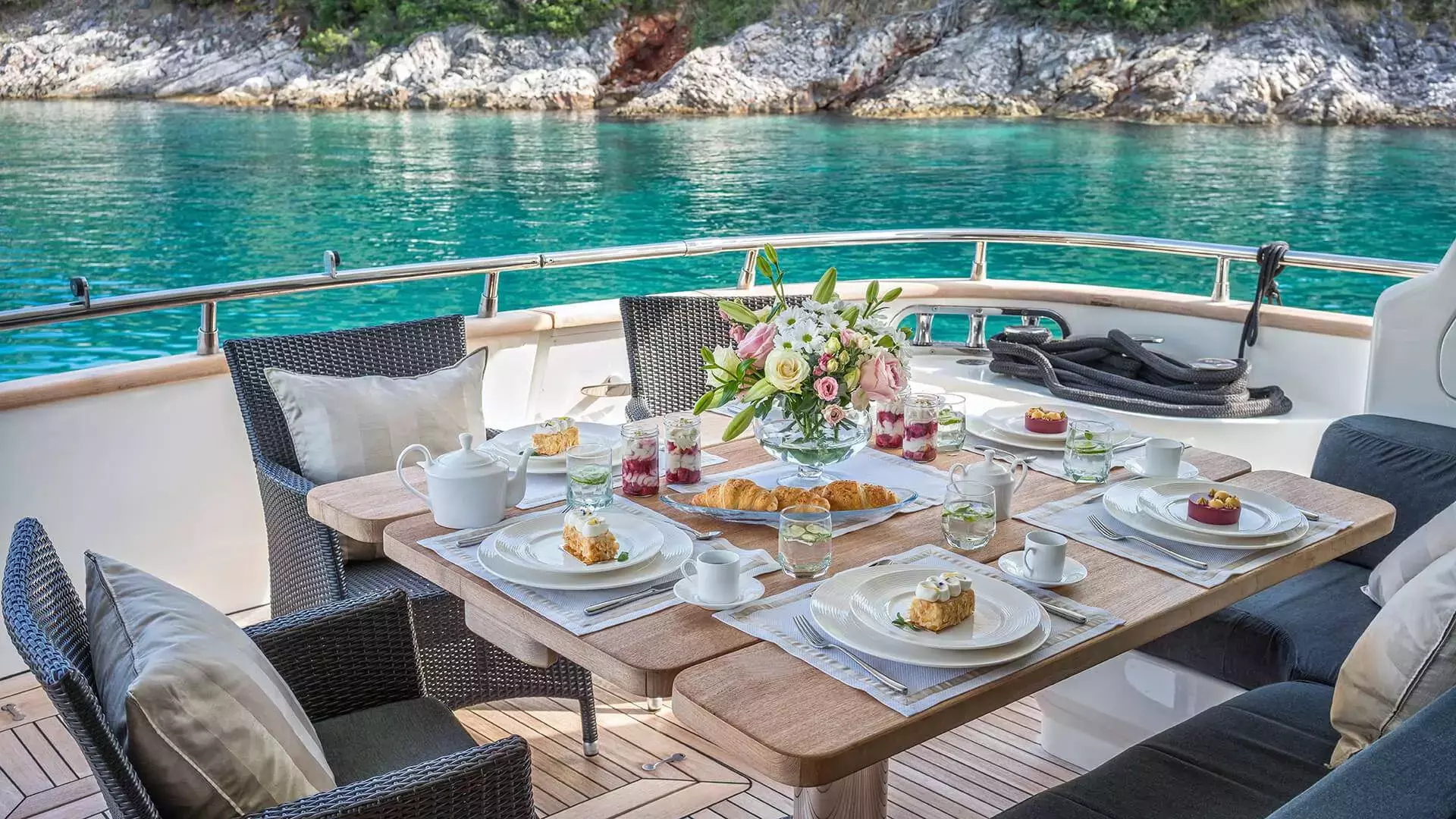 Jantar by Maiora - Special Offer for a private Motor Yacht Charter in Boka Bay with a crew