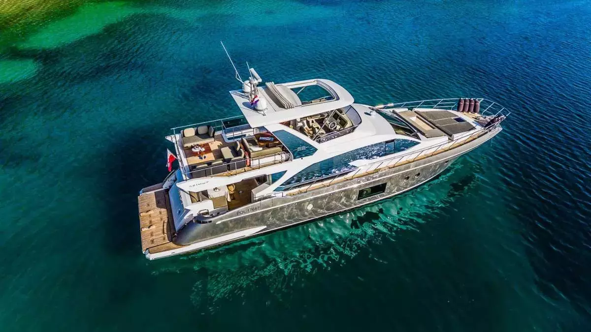 Karat II by Azimut - Special Offer for a private Motor Yacht Charter in Zadar with a crew