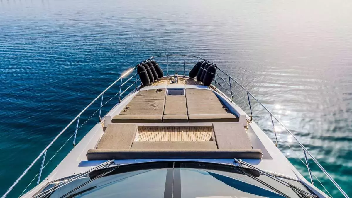 Karat II by Azimut - Special Offer for a private Motor Yacht Charter in Trogir with a crew