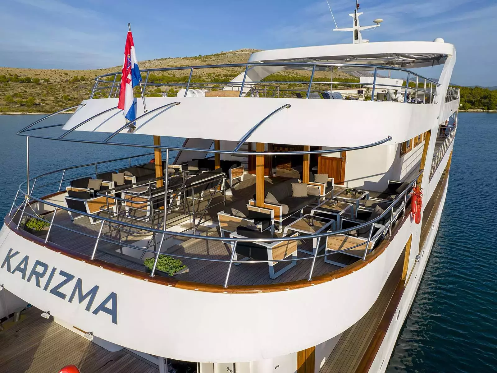 Karizma by Custom Made - Top rates for a Charter of a private Motor Yacht in Montenegro