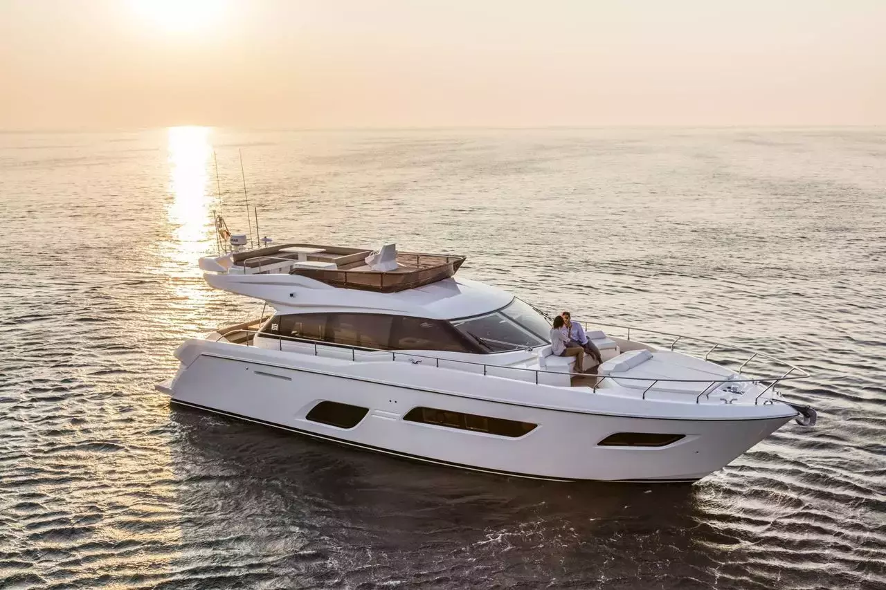 La Seduction by Ferretti - Special Offer for a private Motor Yacht Charter in Hvar with a crew