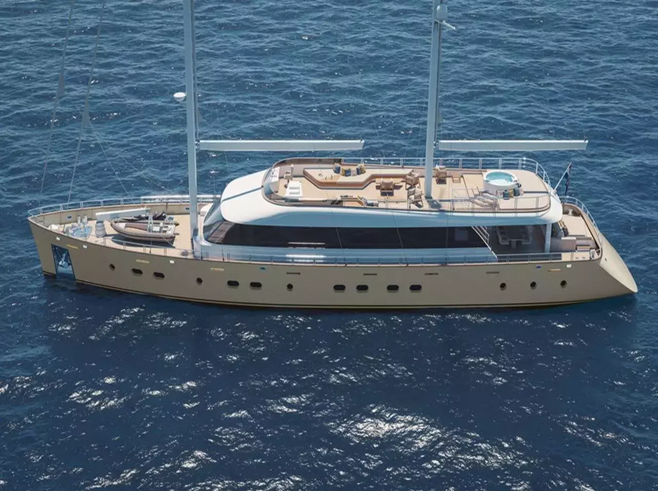 Mar Allure by Custom Made - Special Offer for a private Motor Sailer Charter in Split with a crew