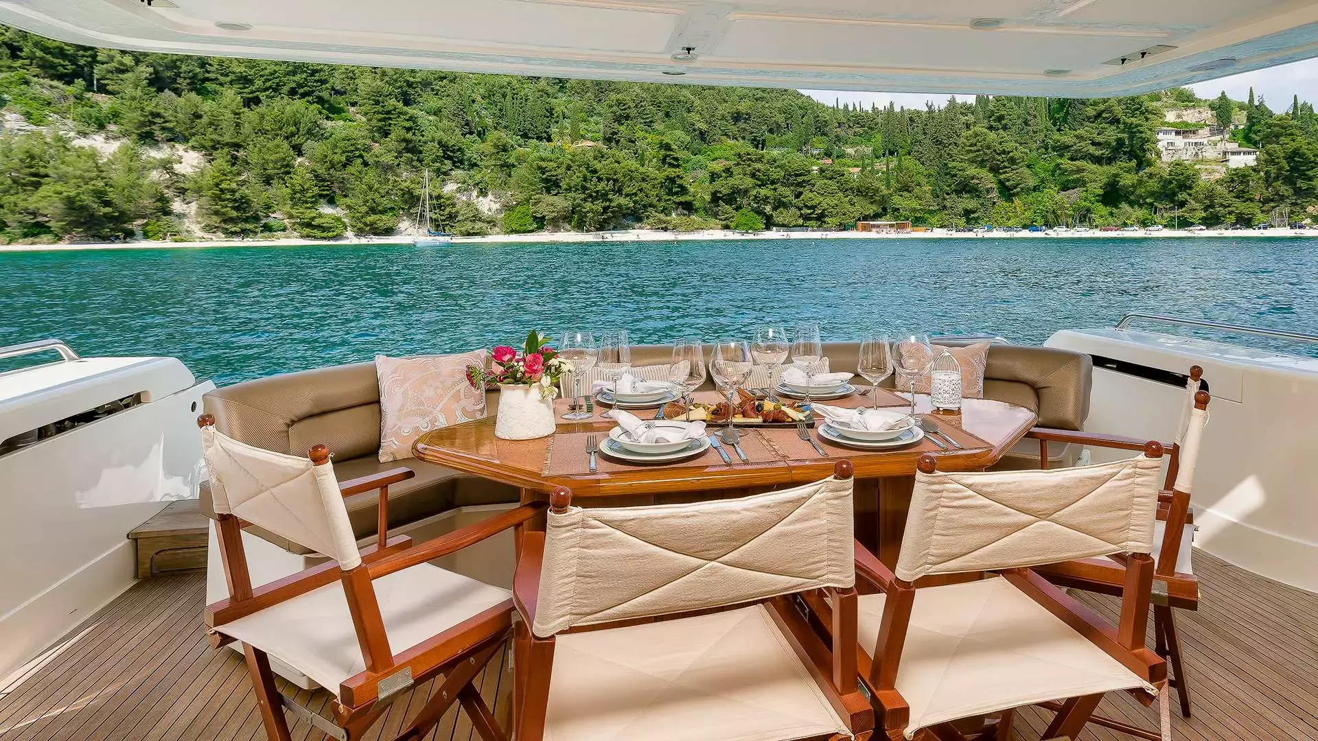 Marino by Ferretti - Special Offer for a private Motor Yacht Charter in Tivat with a crew