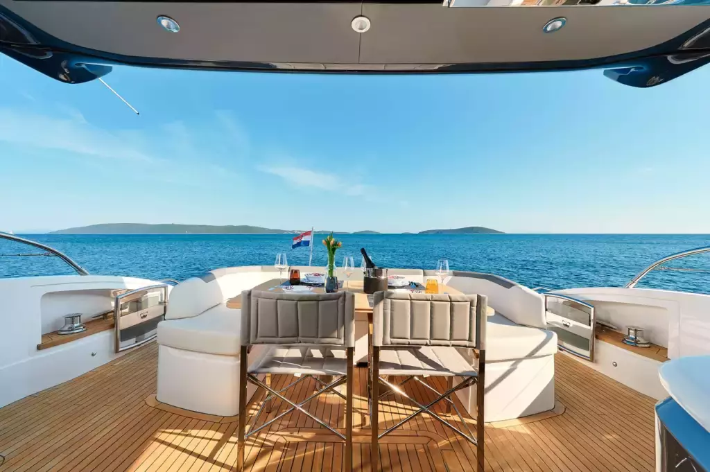 Mesofa by Azimut - Special Offer for a private Motor Yacht Charter in Tribunj with a crew