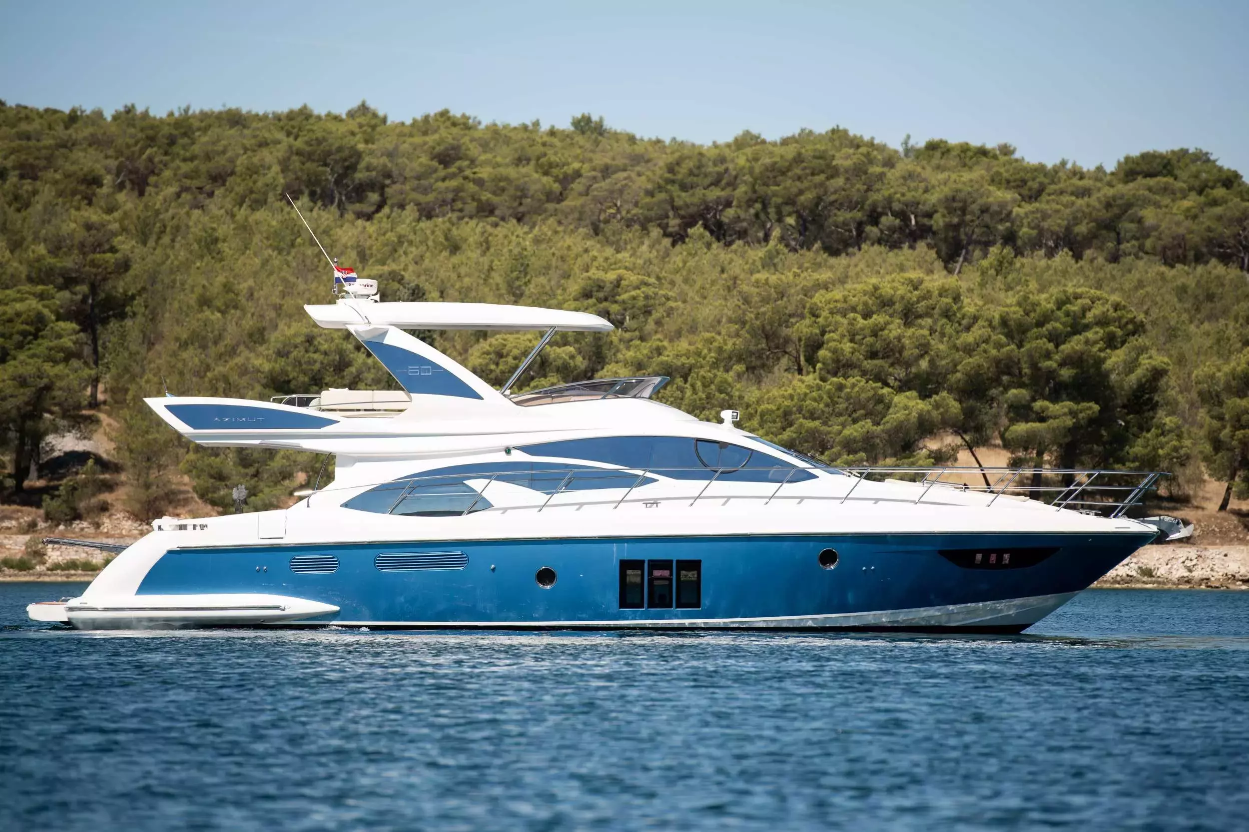My Laura by Azimut - Special Offer for a private Motor Yacht Charter in Tribunj with a crew