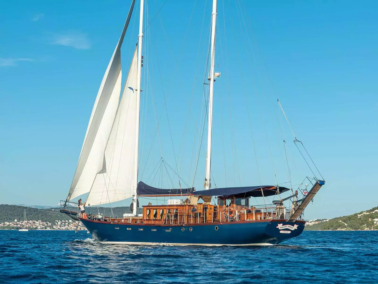 Smart Spirit by Custom Made - Special Offer for a private Motor Sailer Rental in Split with a crew