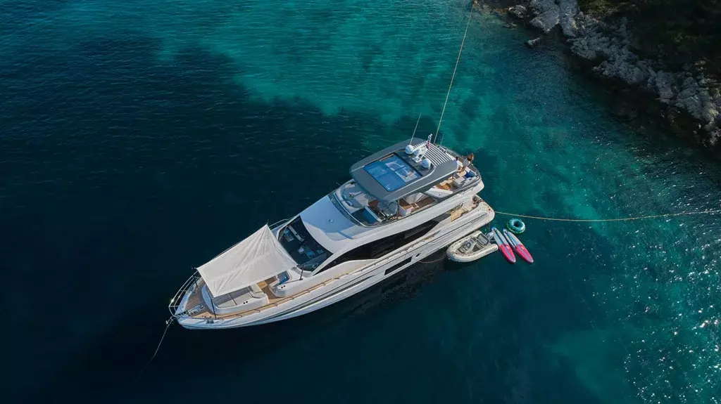 Viva by Azimut - Special Offer for a private Motor Yacht Charter in Perast with a crew