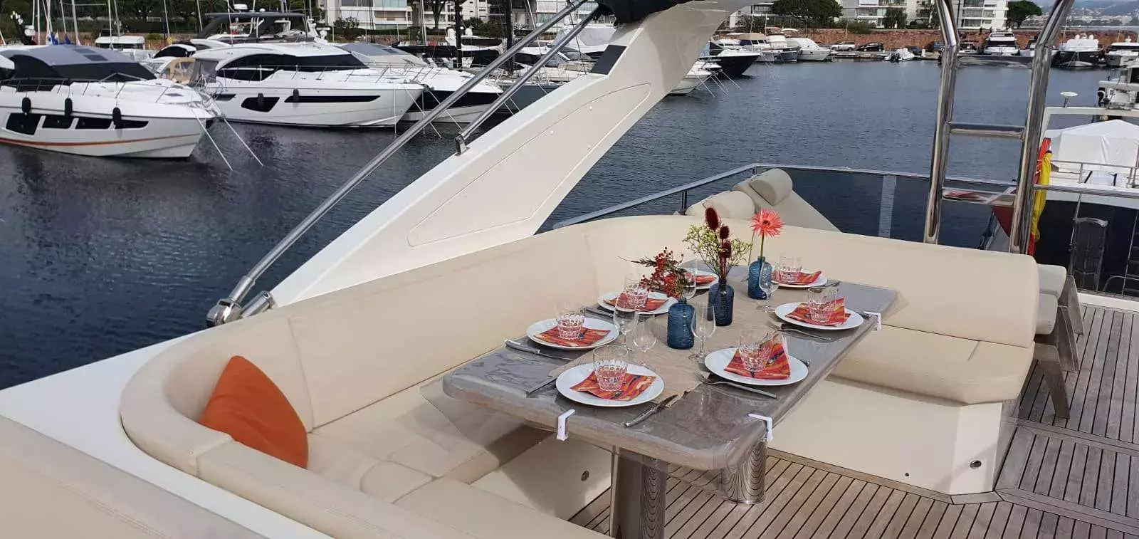 Absolute by Absolute Yachts - Special Offer for a private Motor Yacht Charter in Golfe-Juan with a crew