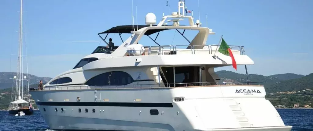 Accama Delta by Azimut - Special Offer for a private Motor Yacht Charter in Cap DAil with a crew