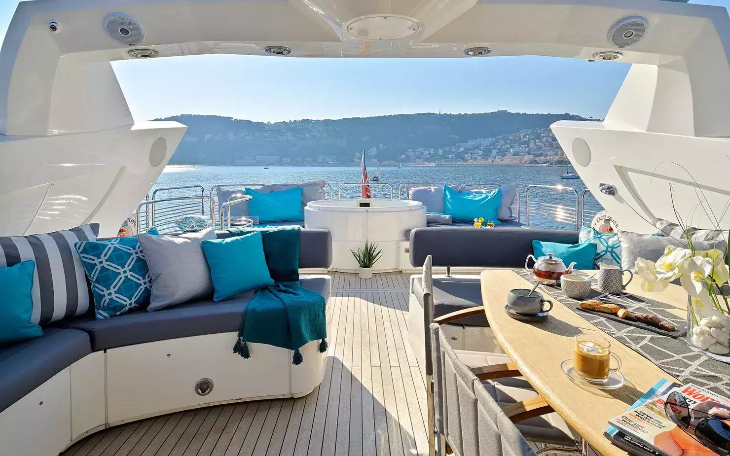 Excelerate Z by Sunseeker - Special Offer for a private Motor Yacht Charter in Cap DAil with a crew