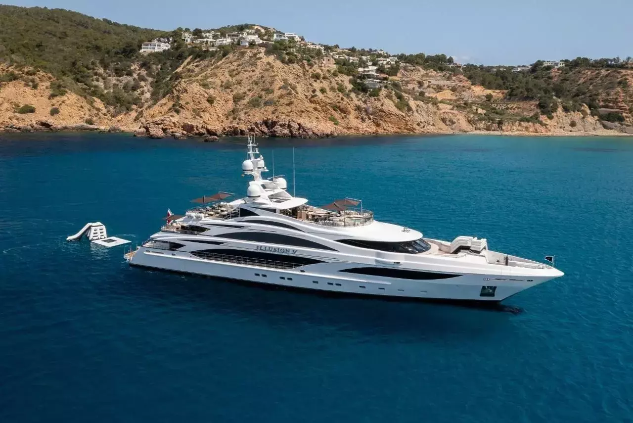 Illusion V by Benetti - Special Offer for a private Superyacht Rental in Sardinia with a crew
