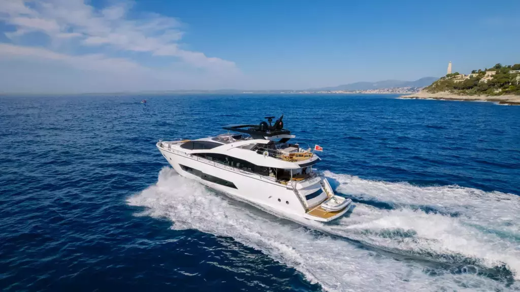 Insomnia by Sunseeker - Special Offer for a private Motor Yacht Charter in St-Jean-Cap-Ferrat with a crew