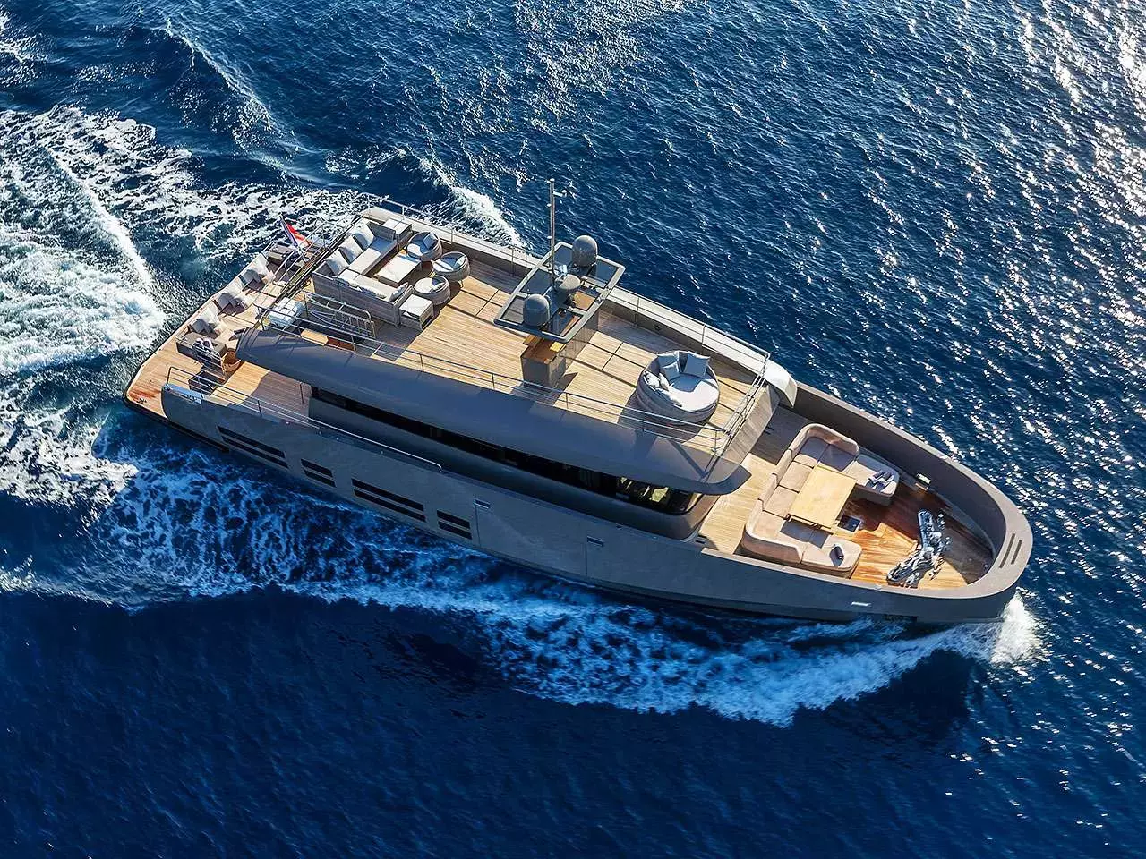 Kokonut's Wally by Wally Yachts - Special Offer for a private Motor Yacht Charter in Golfe-Juan with a crew