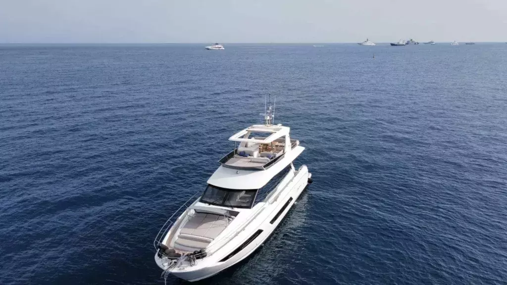 Male IV by Prestige Yachts - Special Offer for a private Motor Yacht Charter in Golfe-Juan with a crew