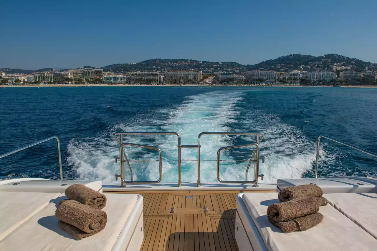 Mr M by Mangusta - Special Offer for a private Motor Yacht Charter in St Tropez with a crew