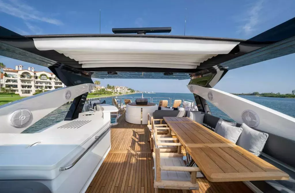 Ebra by Sunseeker - Special Offer for a private Motor Yacht Charter in Antibes with a crew