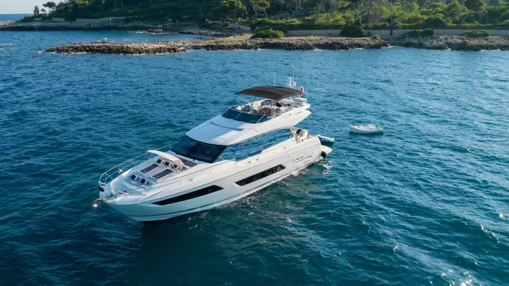 Romy One by Prestige Yachts - Top rates for a Charter of a private Motor Yacht in France