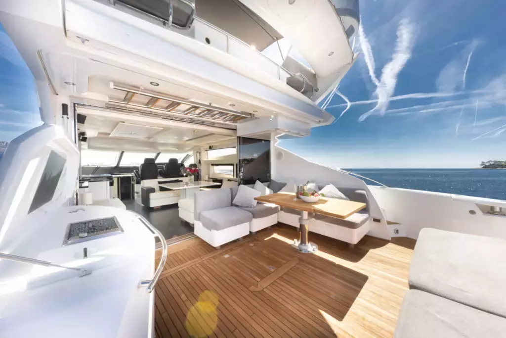 Star of Seven Seas by Sunseeker - Special Offer for a private Motor Yacht Charter in Nice with a crew