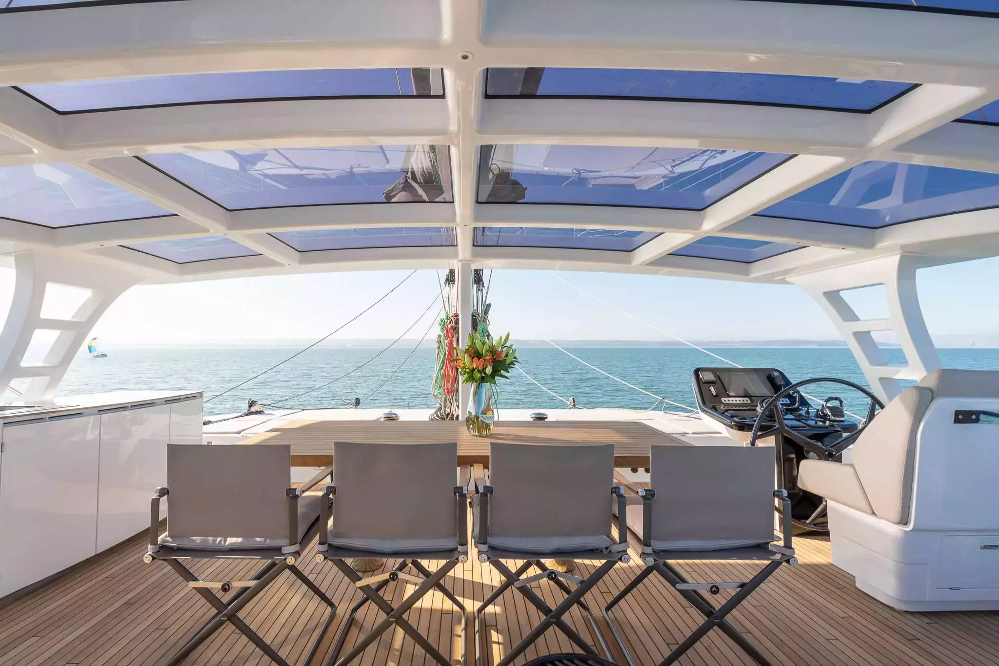 Ylime by Sunreef Yachts - Special Offer for a private Luxury Catamaran Charter in Genoa with a crew