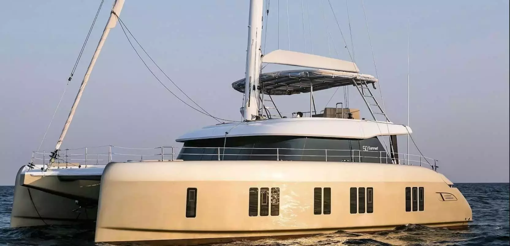 Adara by Sunreef Yachts - Special Offer for a private Sailing Catamaran Charter in Mykonos with a crew