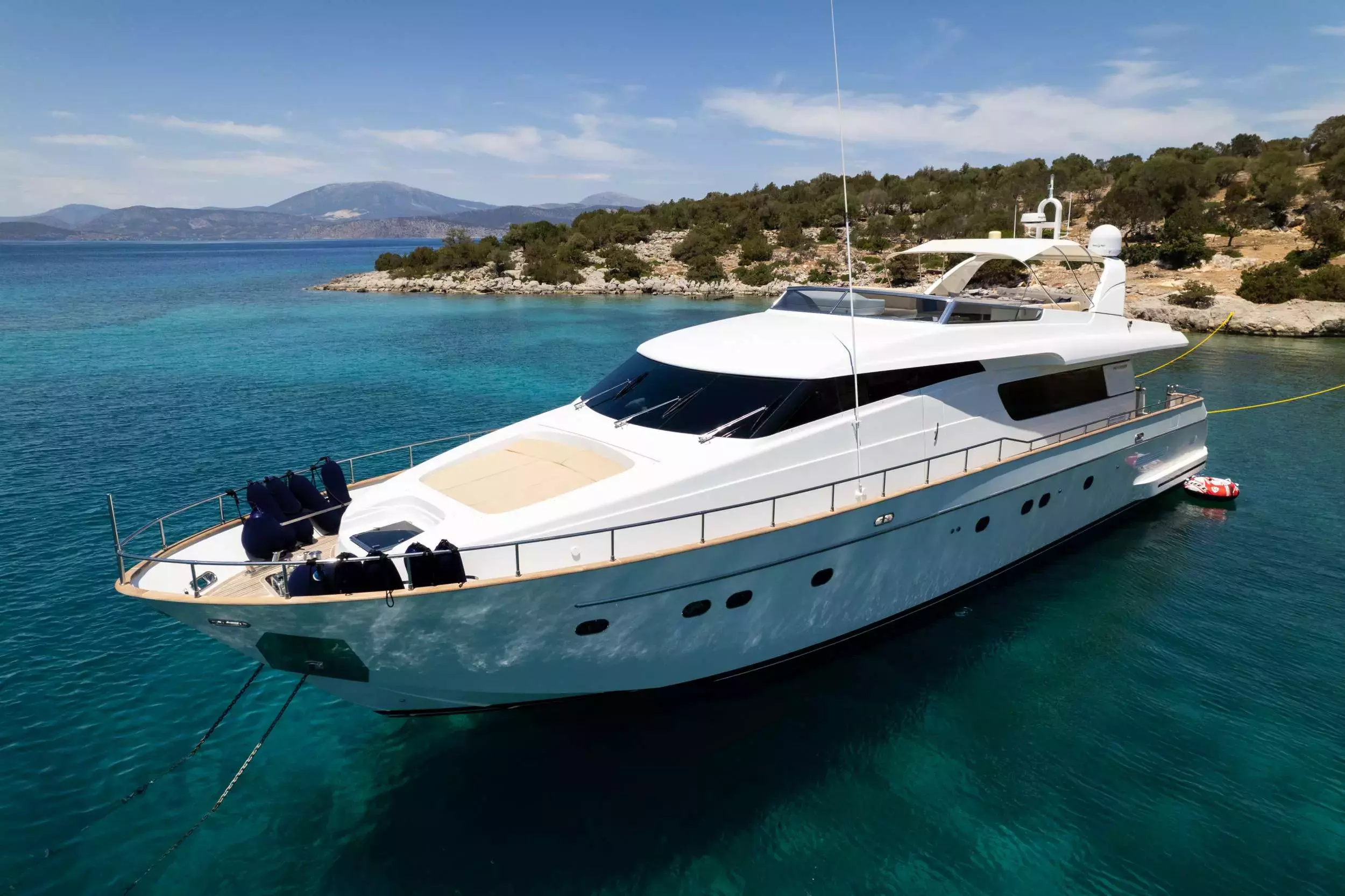Allegria by Sanlorenzo - Special Offer for a private Motor Yacht Charter in Paros with a crew