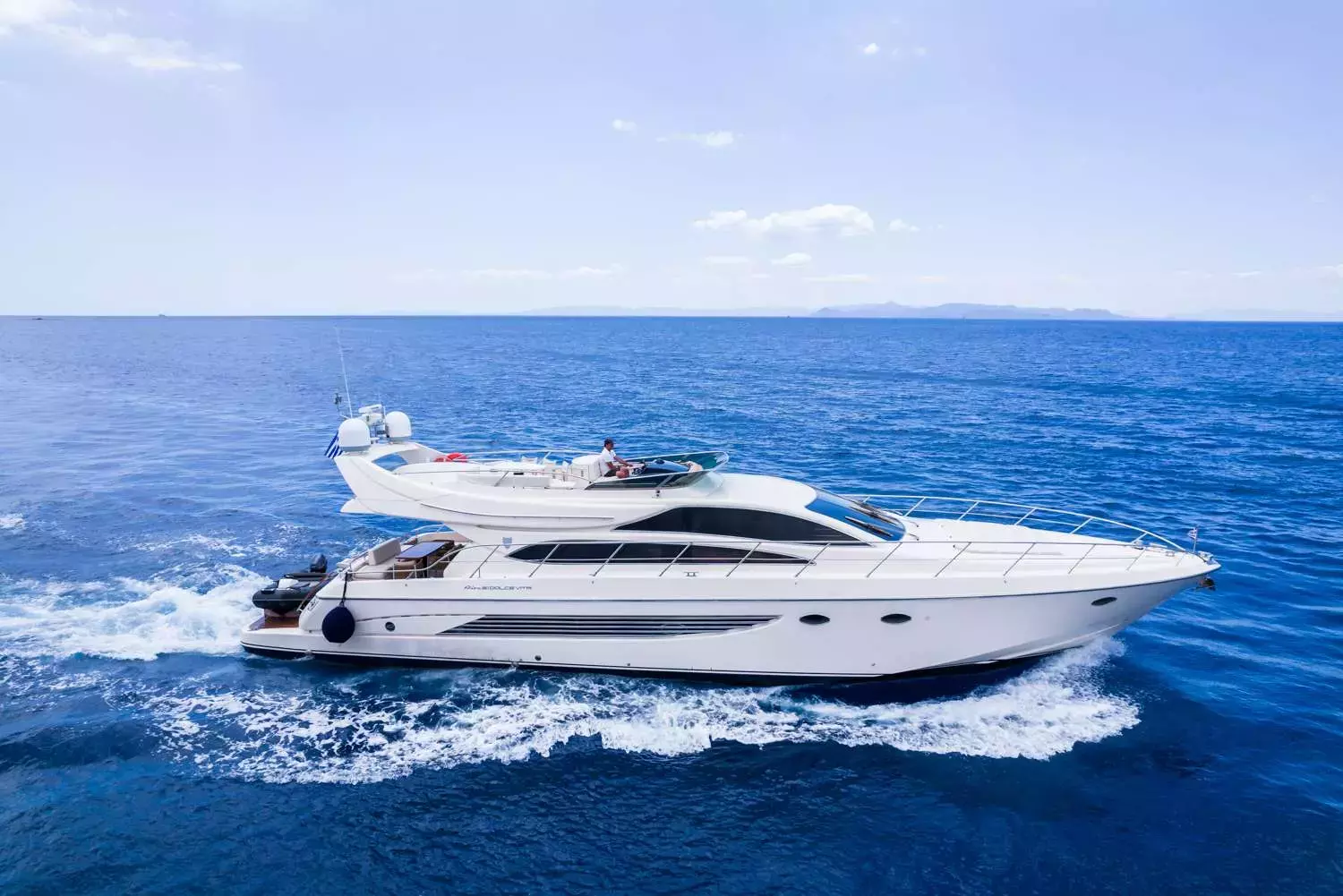 Antamar II by Riva - Special Offer for a private Motor Yacht Charter in Salamis with a crew