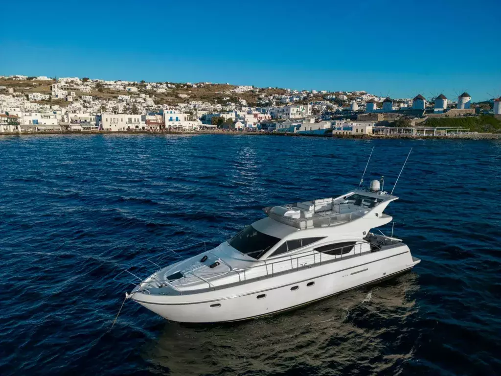 Arabella by Ferretti - Special Offer for a private Motor Yacht Charter in Paros with a crew