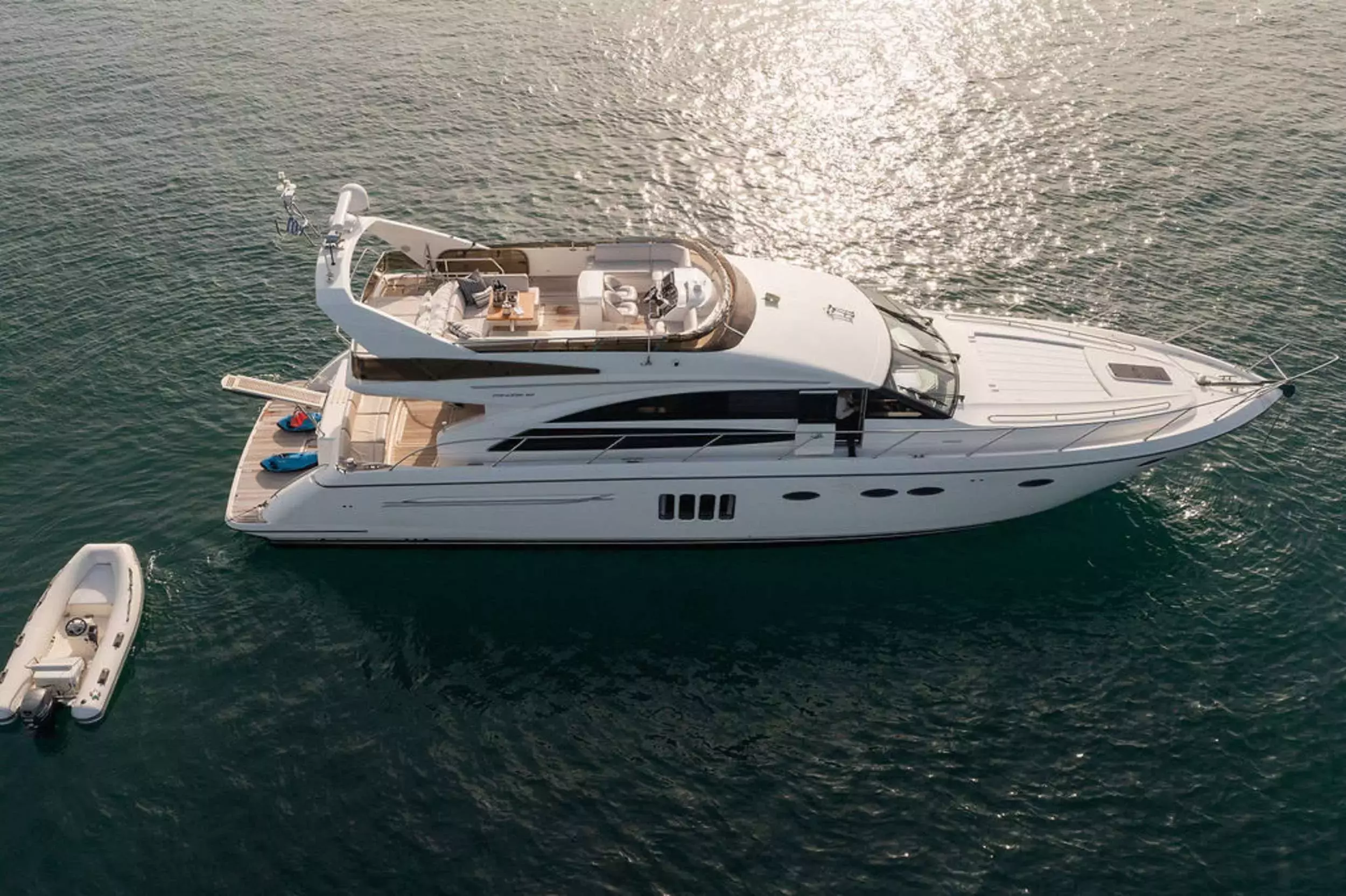 Dial II by Princess - Special Offer for a private Motor Yacht Charter in Rhodes with a crew