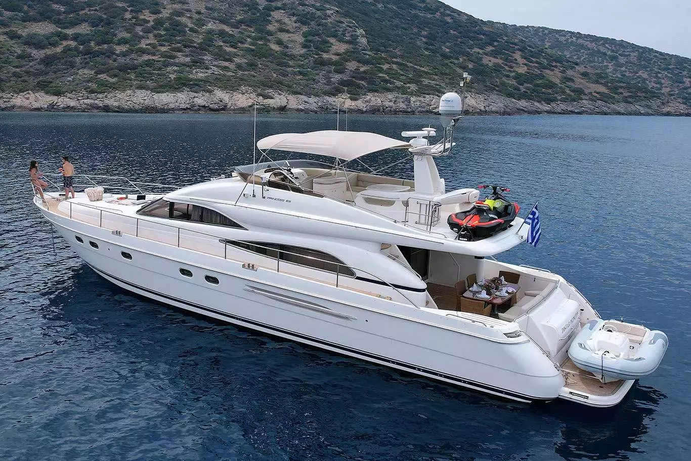 Distar Princess by Princess - Top rates for a Charter of a private Motor Yacht in Greece