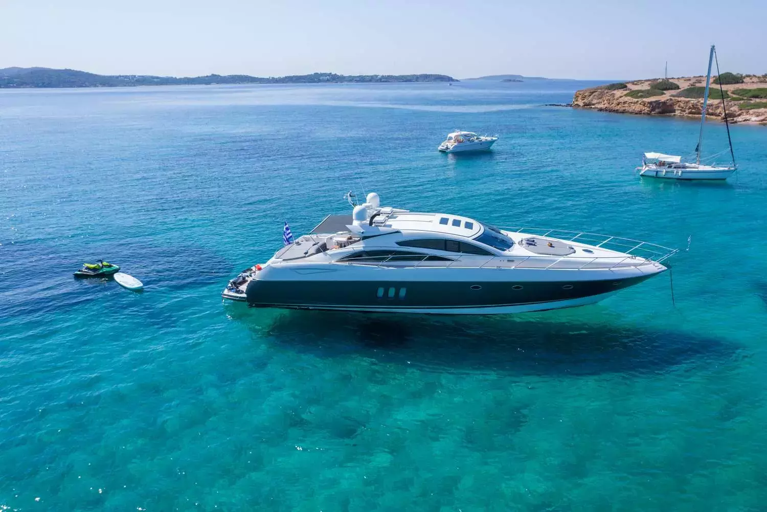 Elentari by Sunseeker - Special Offer for a private Motor Yacht Charter in Salamis with a crew