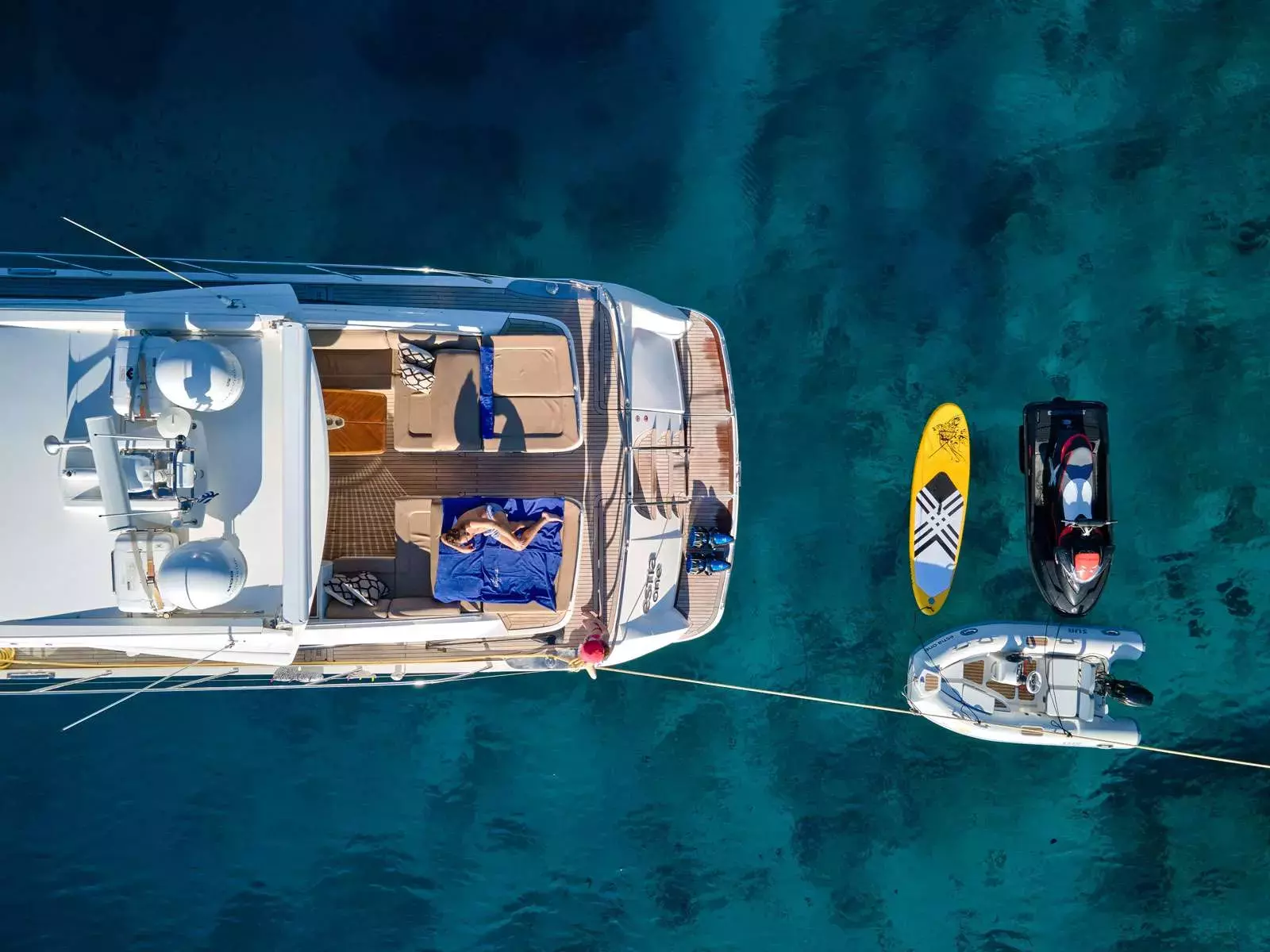 Estia One by Princess - Special Offer for a private Motor Yacht Charter in Paros with a crew