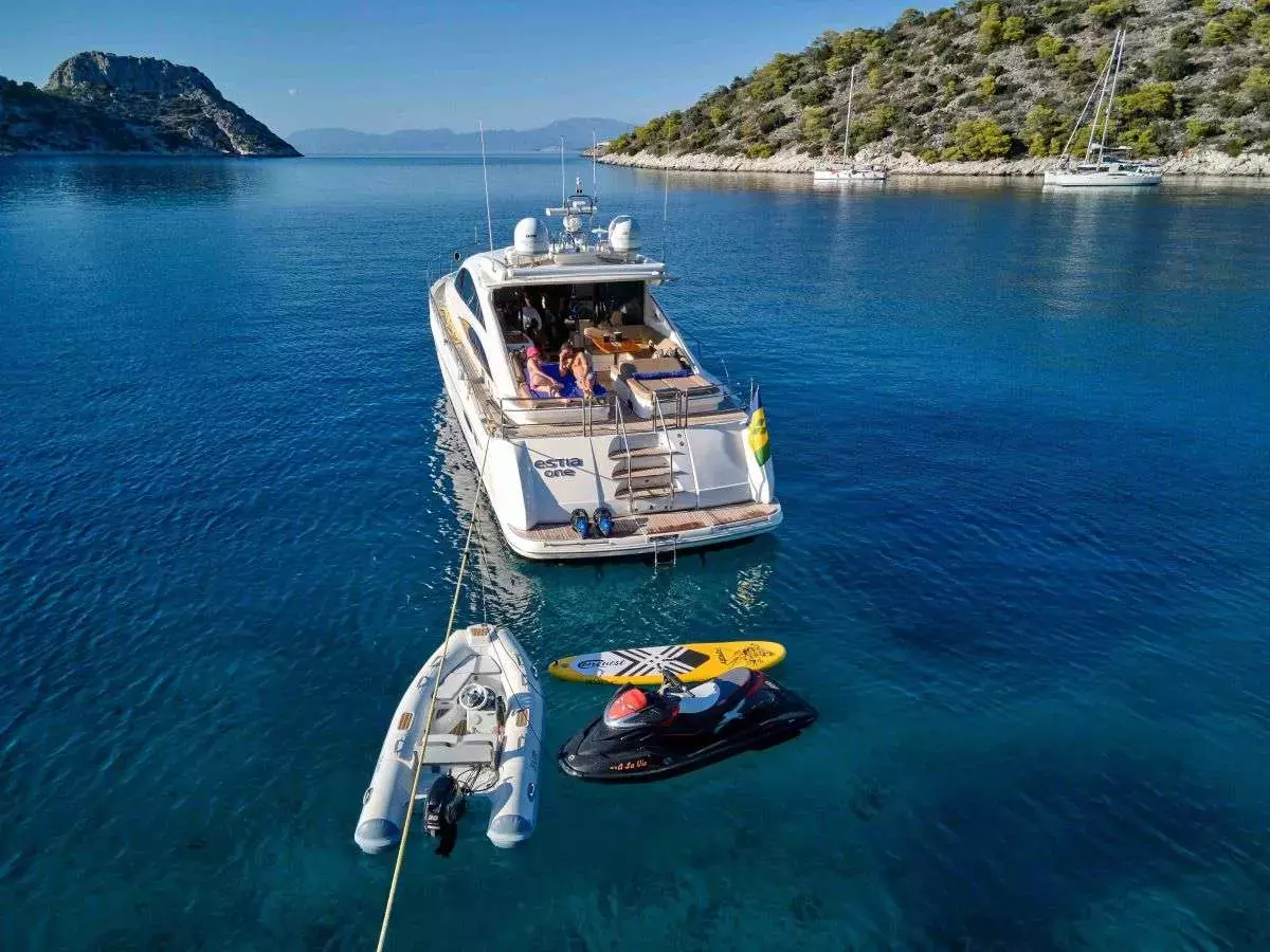 Estia One by Princess - Special Offer for a private Motor Yacht Charter in Lefkada with a crew