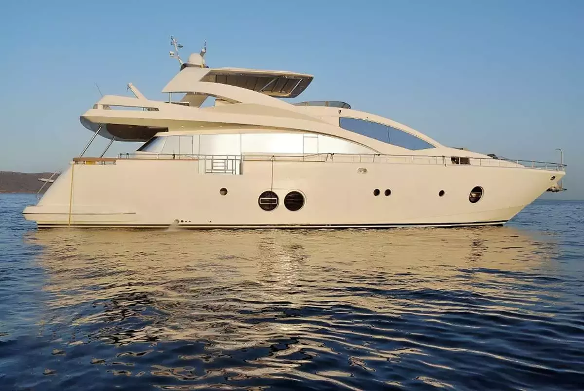 Funsea by Aicon - Special Offer for a private Motor Yacht Charter in Santorini with a crew