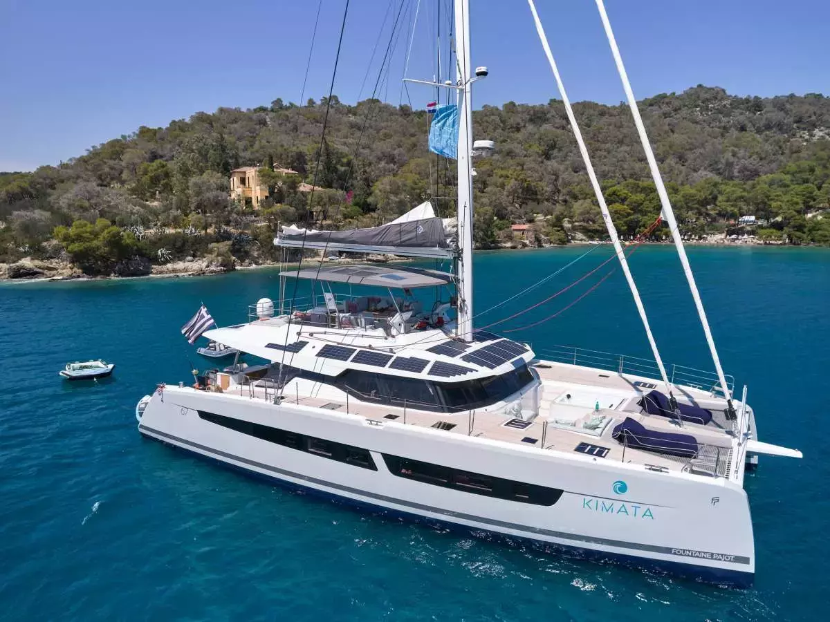 Kimata by Fountaine Pajot - Special Offer for a private Sailing Catamaran Rental in Lavrion with a crew