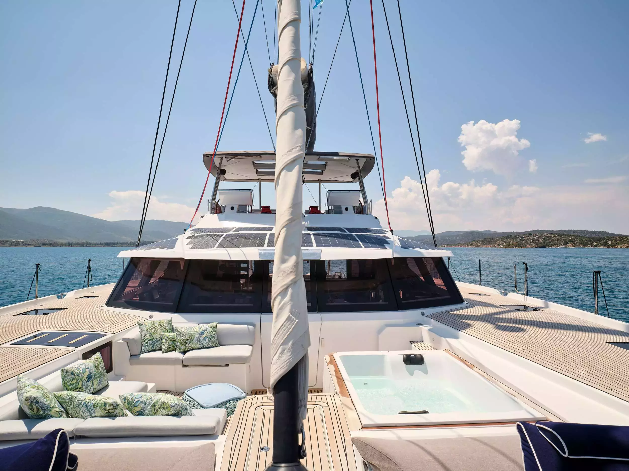 Kimata by Fountaine Pajot - Special Offer for a private Sailing Catamaran Charter in Salamis with a crew