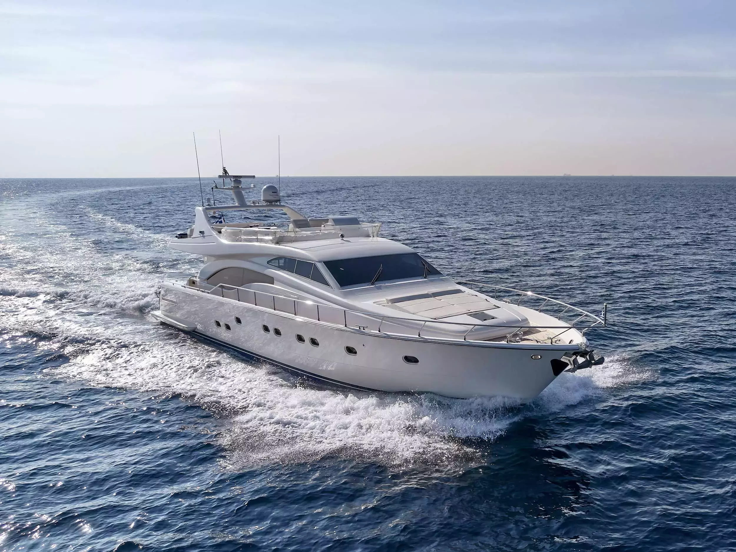 Miren by Ferretti - Special Offer for a private Motor Yacht Charter in Salamis with a crew