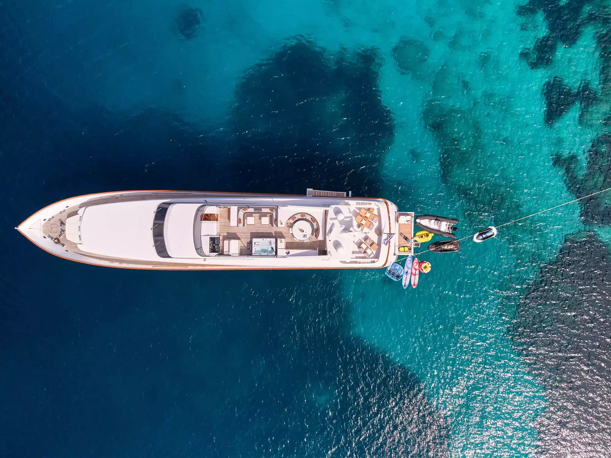 Mobius by Cantieri di Pisa - Special Offer for a private Motor Yacht Charter in Mykonos with a crew