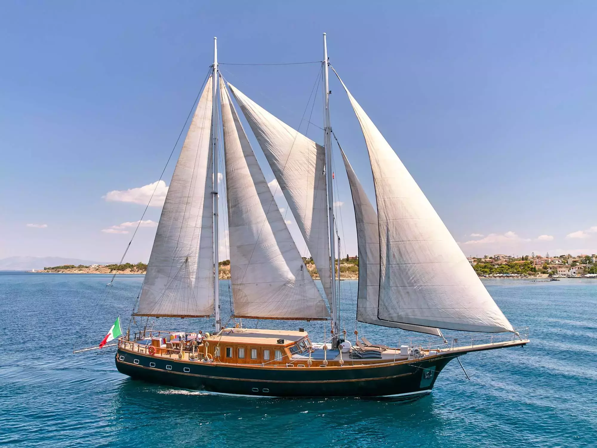 Myra by Ege Yat - Special Offer for a private Motor Sailer Rental in Sardinia with a crew