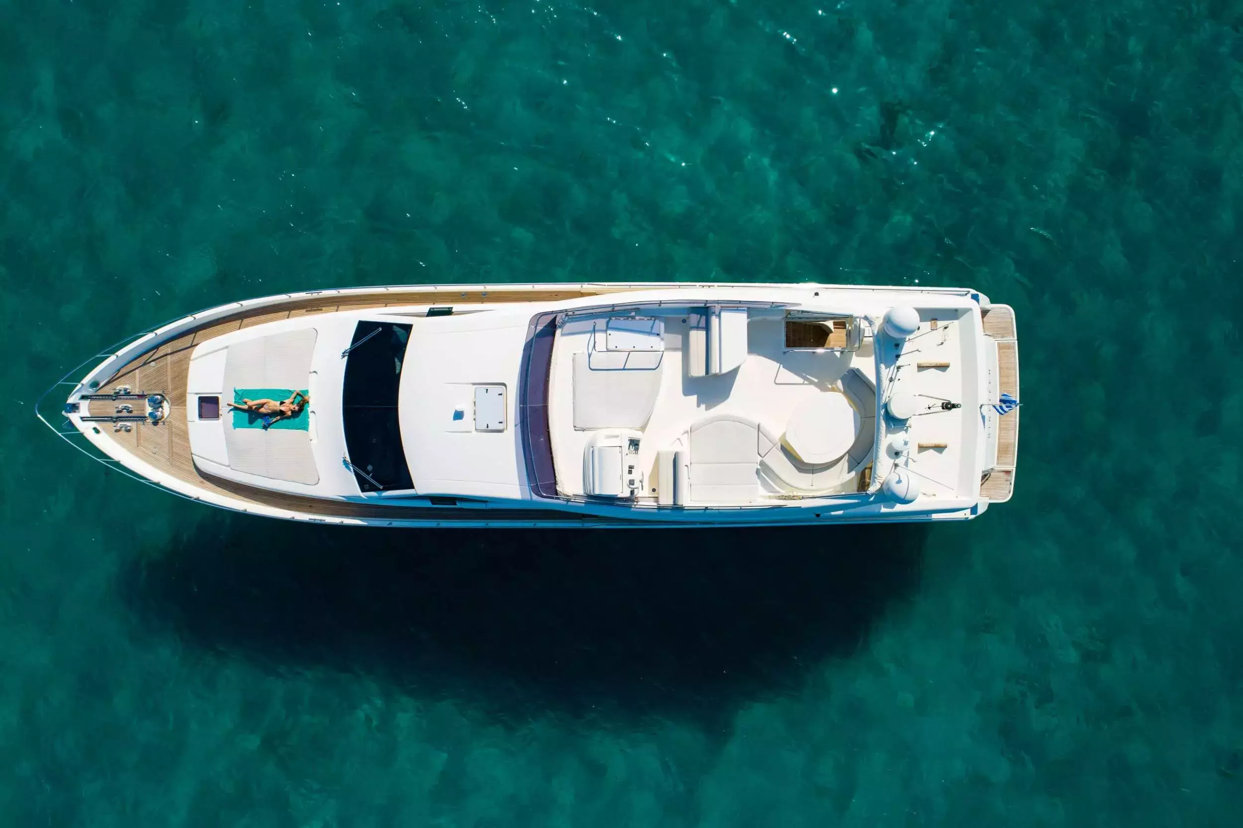 Nineteen by Ferretti - Special Offer for a private Motor Yacht Charter in Zakynthos with a crew