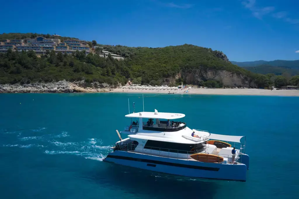 Nisi by Nisi Yachts - Special Offer for a private Power Catamaran Charter in Corfu with a crew