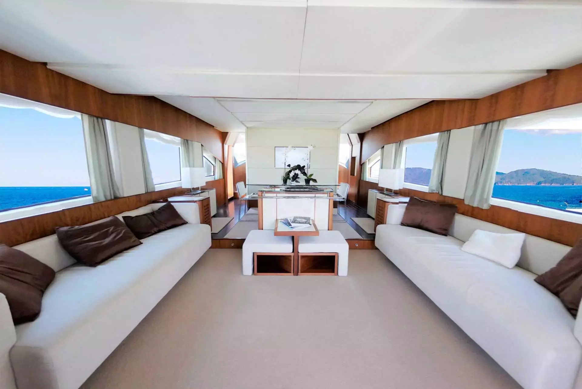 Questa e Vita by Aicon - Special Offer for a private Motor Yacht Charter in Santorini with a crew