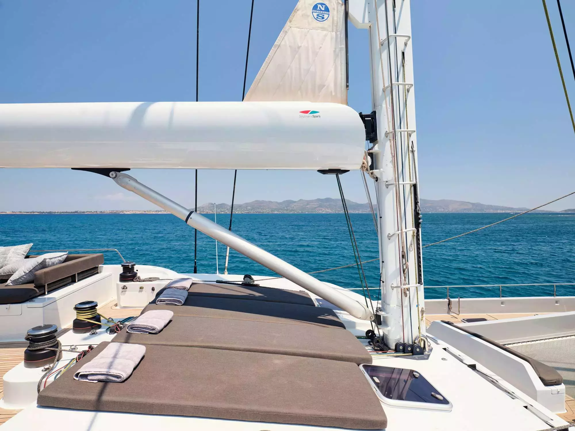 Sameli by Two Oceans - Special Offer for a private Sailing Catamaran Rental in Lavrion with a crew