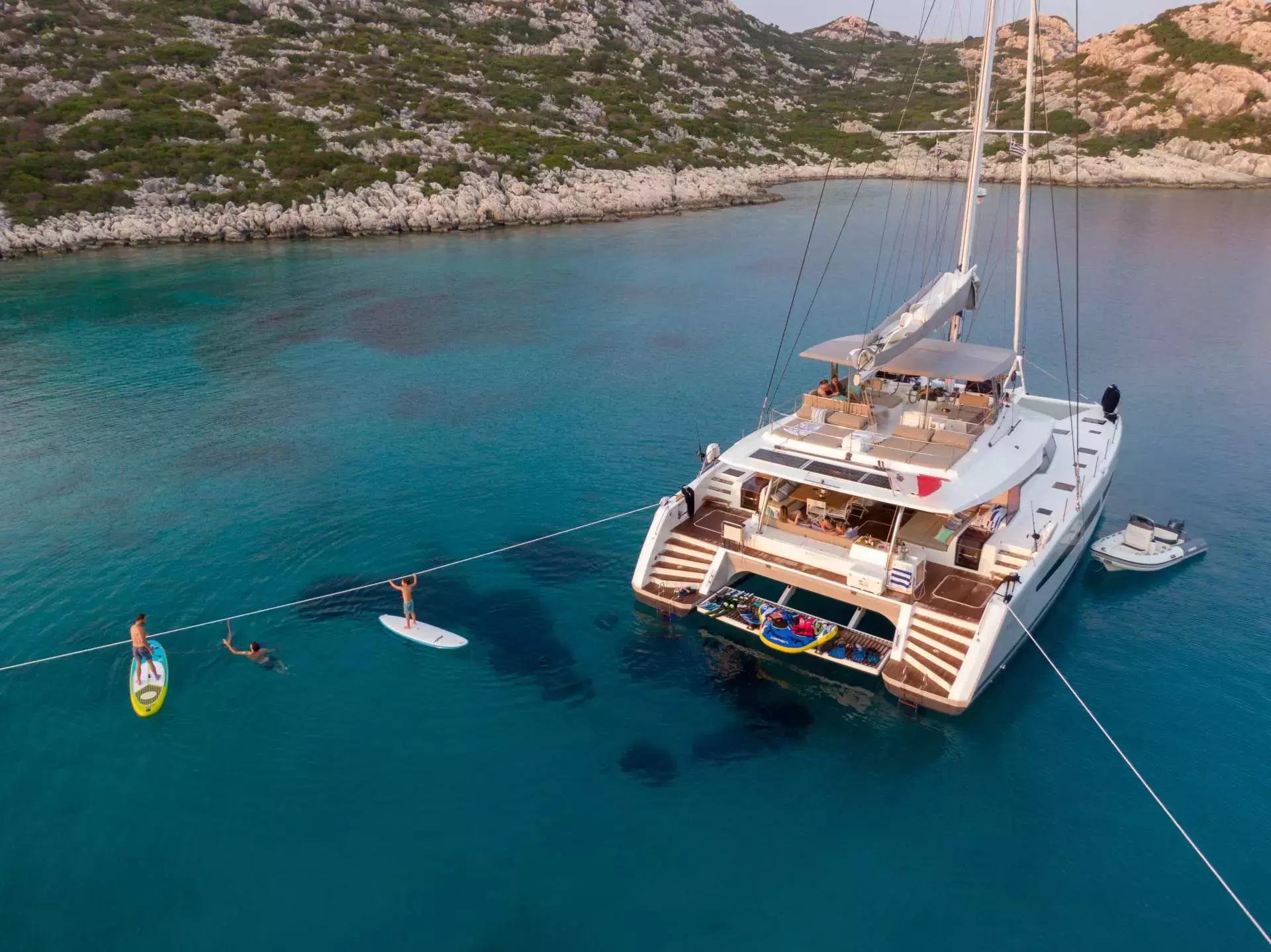 Serenissima by Fountaine Pajot - Top rates for a Rental of a private Sailing Catamaran in Greece