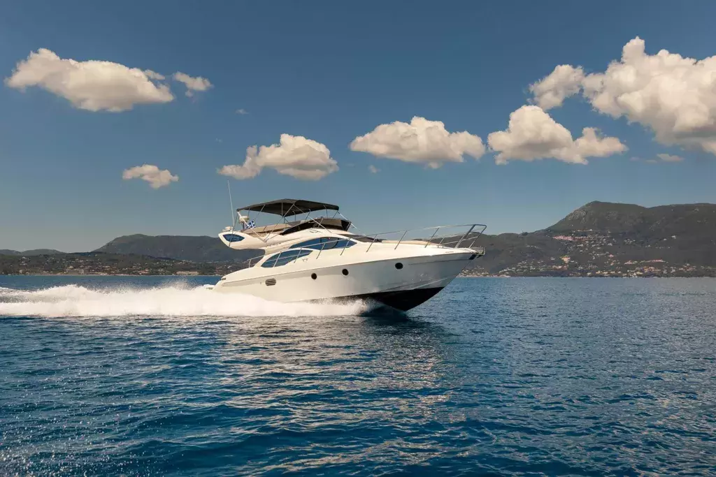 Shine IV by Azimut - Special Offer for a private Motor Yacht Charter in Paros with a crew