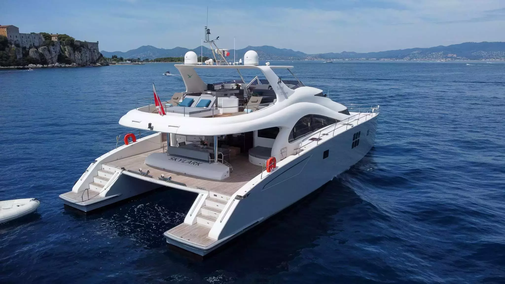 Skylark by Sunreef Yachts - Special Offer for a private Power Catamaran Rental in Lefkada with a crew