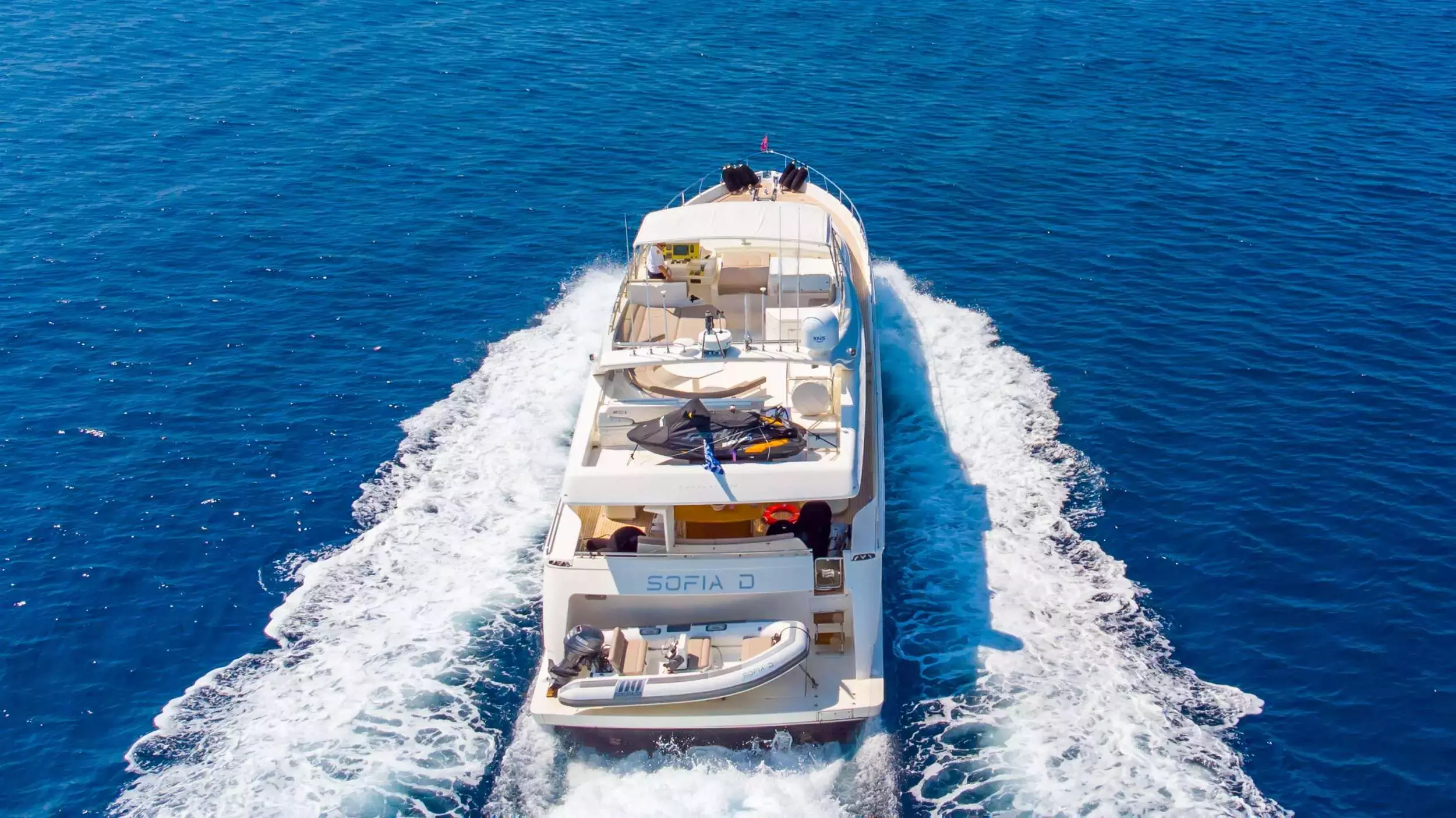 Sofia D by Ferretti - Special Offer for a private Motor Yacht Charter in Salamis with a crew