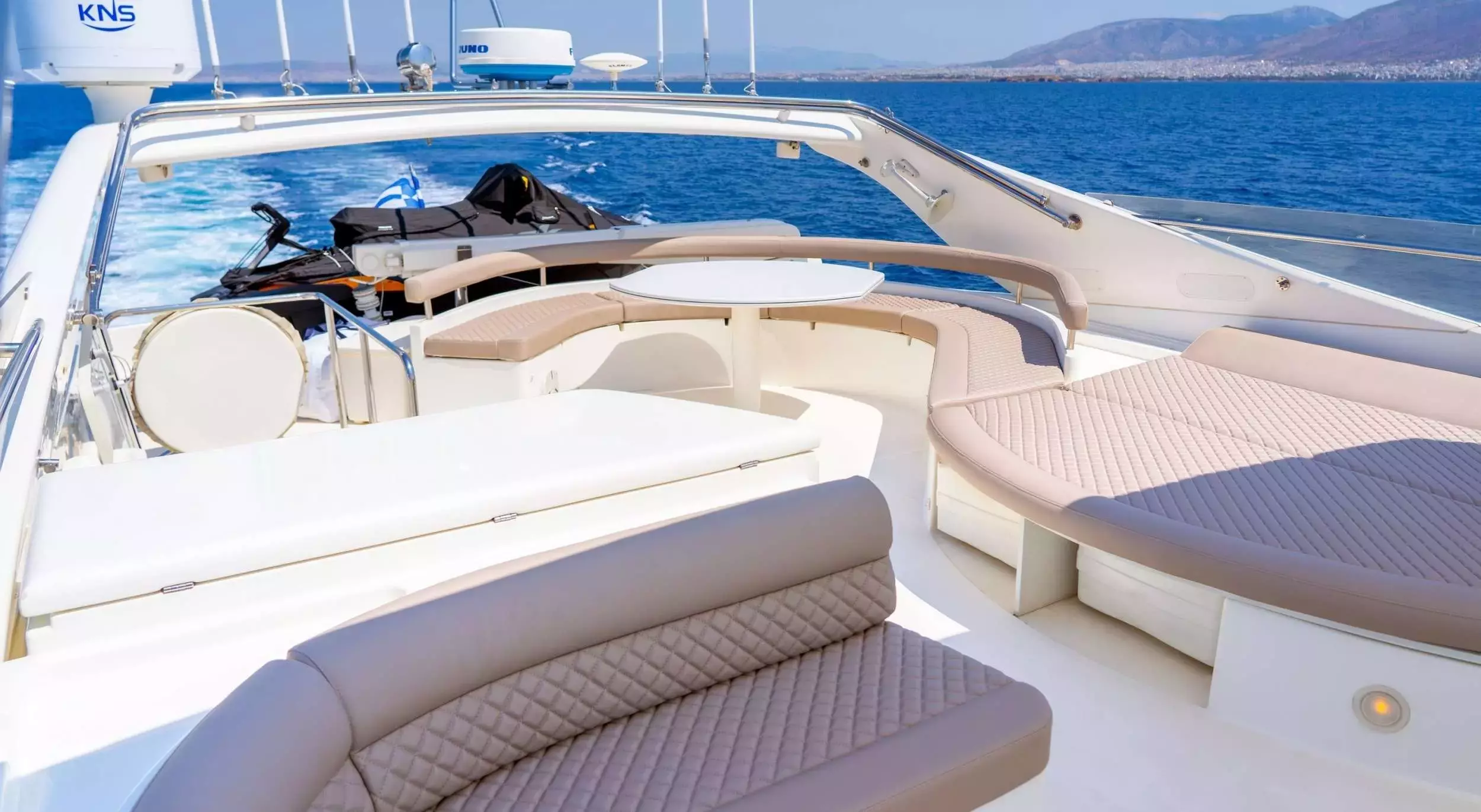 Sofia D by Ferretti - Special Offer for a private Motor Yacht Charter in Salamis with a crew