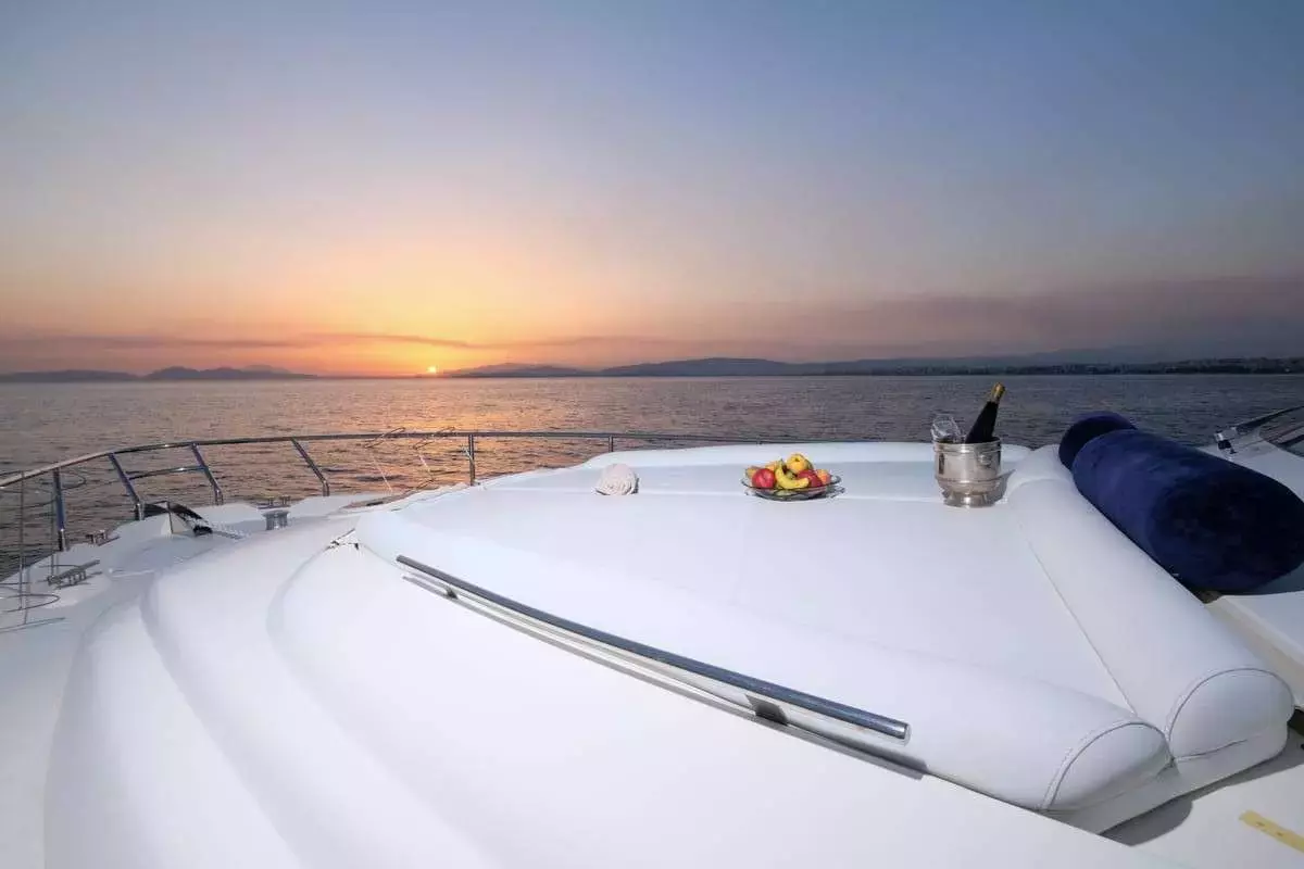 Summer Therapy by Aicon - Special Offer for a private Motor Yacht Charter in Santorini with a crew